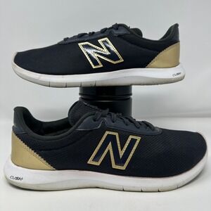 New Balance 514 Women's Size 10 Running‎ Shoes Black Gold Cushioned Sneakers
